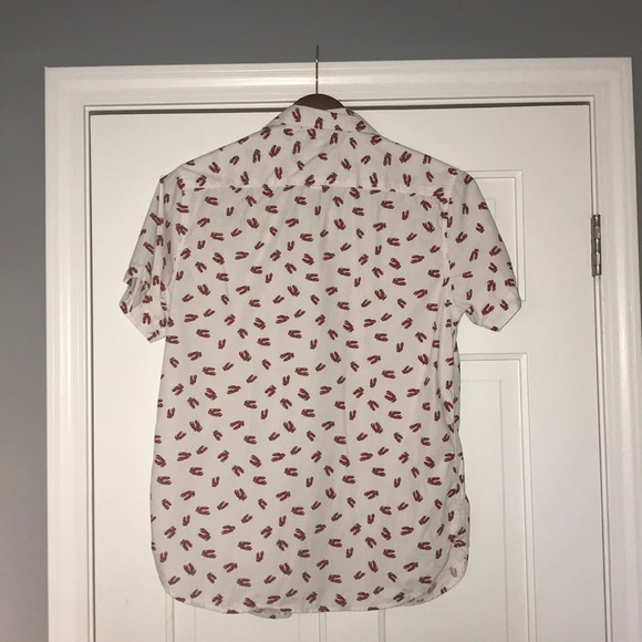 Denim and Flower, Short Sleeve Button-Up, Small - Picture 2 of 5